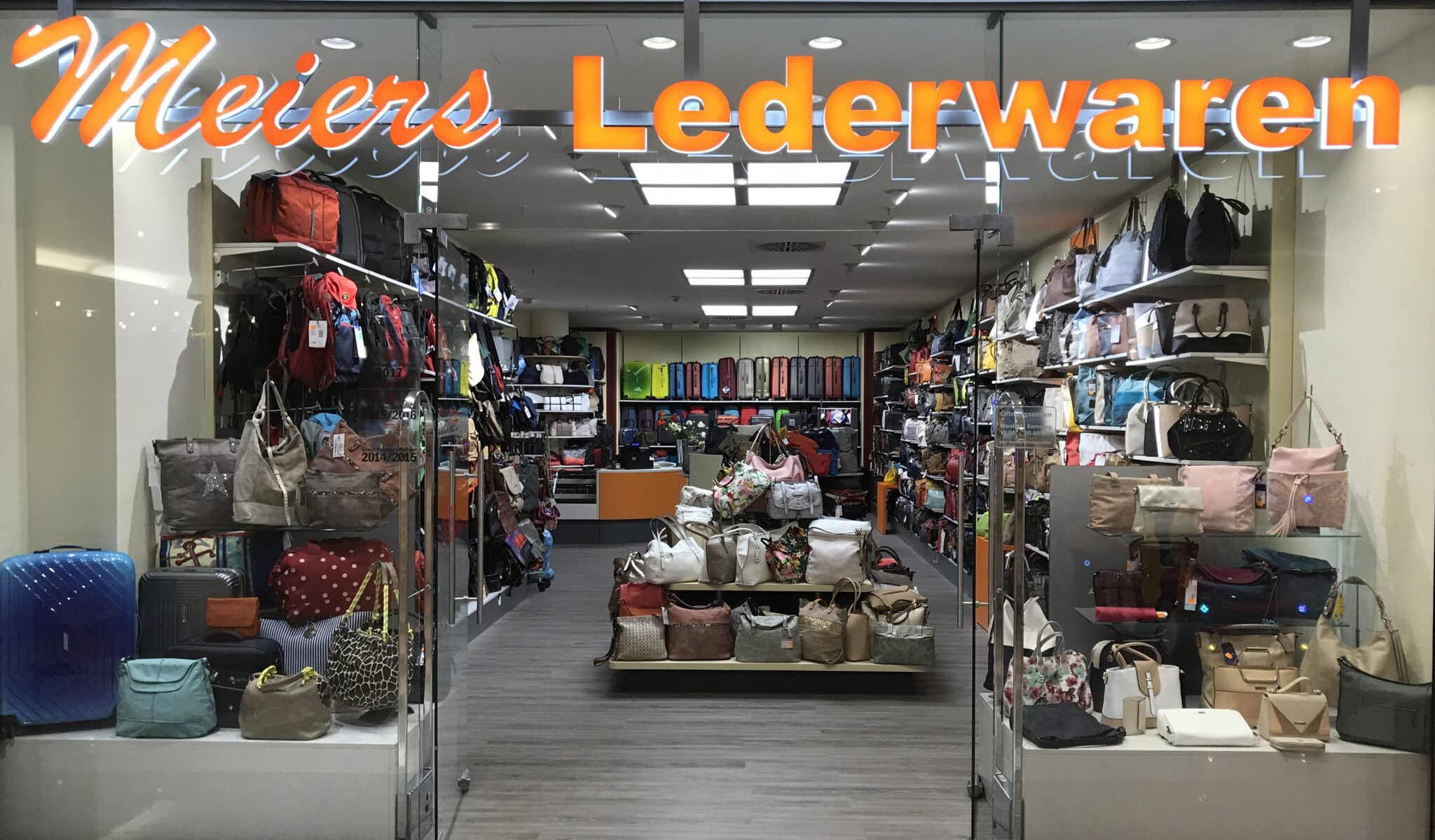 Ladenfoto von Meiers Lederwaren in Jena